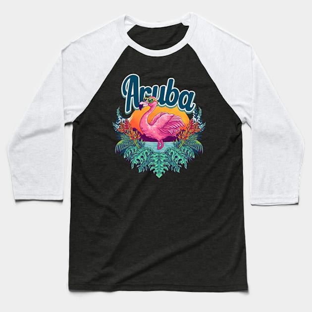 Aruba trip Baseball T-Shirt by SerenityByAlex